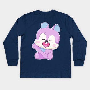 Hello Mang Kids Long Sleeve T-Shirt